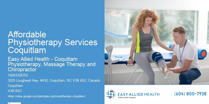 Affordable Physiotherapy Services Coquitlam Mobility Specialists