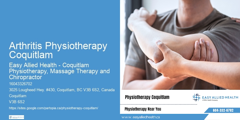 Arthritis Physiotherapy Coquitlam Physiotherapy for Active Recovery