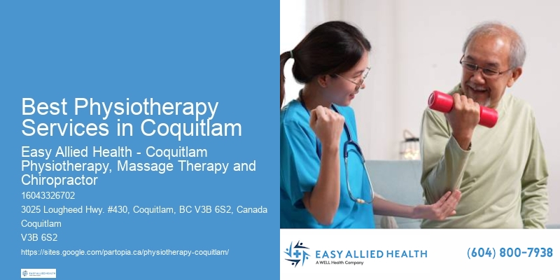 Best Physiotherapy Services in Coquitlam Advanced Physical Therapy Clinics