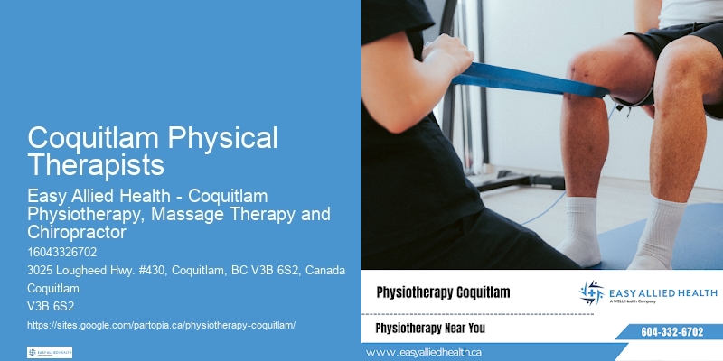 Experienced Physiotherapy Providers Coquitlam Physical Therapists