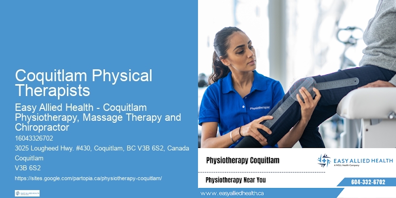 Coquitlam Physical Therapists Physiotherapy Care