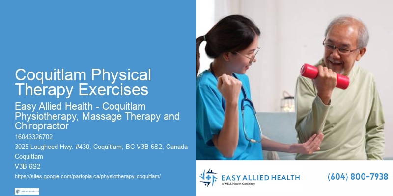 Certified Physiotherapy Experts Coquitlam Physical Therapy Exercises