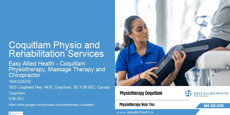 Professional Physiotherapy Services Coquitlam Physio and Rehabilitation Services
