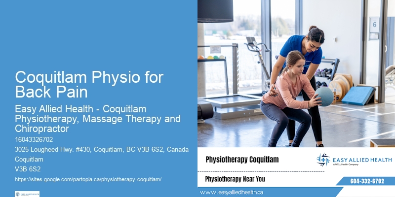 Post-Injury Recovery Physiotherapy Coquitlam Physio for Back Pain