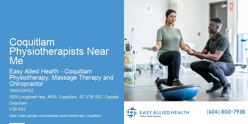 Work Injury Physiotherapy Coquitlam Physiotherapists Near Me