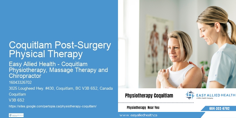 Coquitlam Post-Surgery Physical Therapy Physiotherapy for Sports