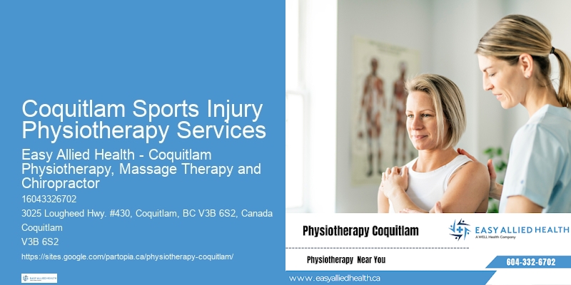 Physiotherapy for Active Lifestyle Coquitlam Sports Injury Physiotherapy Services