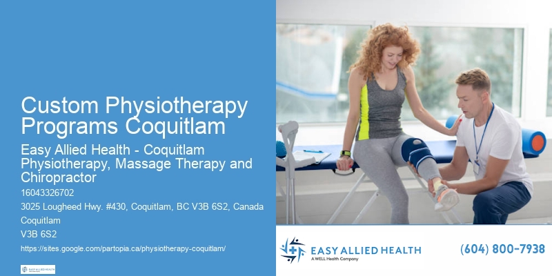 Trusted Physiotherapy Professionals Custom Physiotherapy Programs Coquitlam