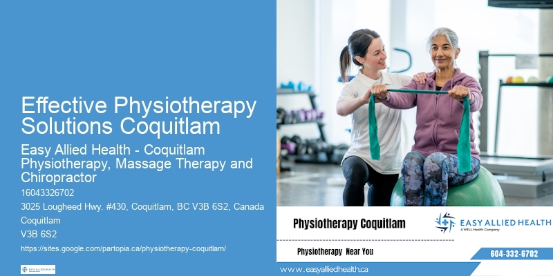 Effective Physiotherapy Solutions Coquitlam Physio for Mobility Issues