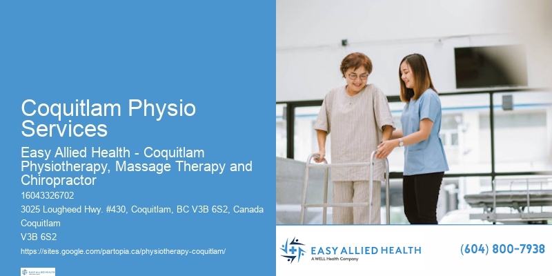 Senior Injury Rehabilitation Coquitlam Physio Services