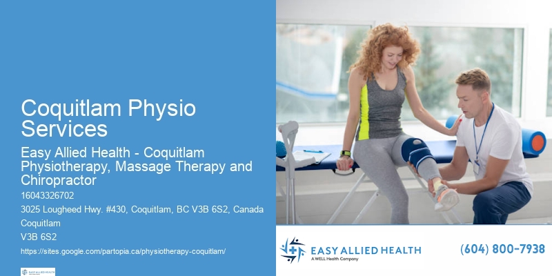 Physiotherapy Specialists Coquitlam Physio Services