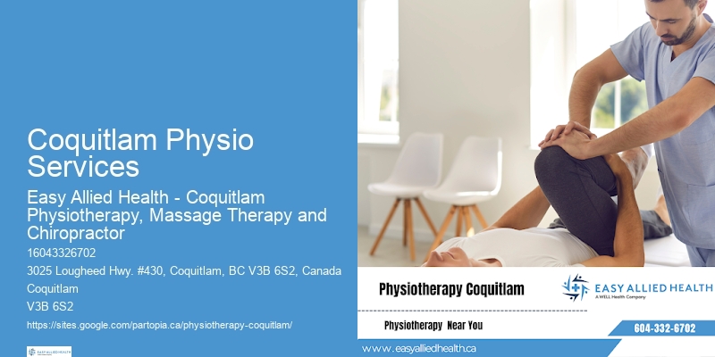 Coquitlam Physio Services Personalized Physio