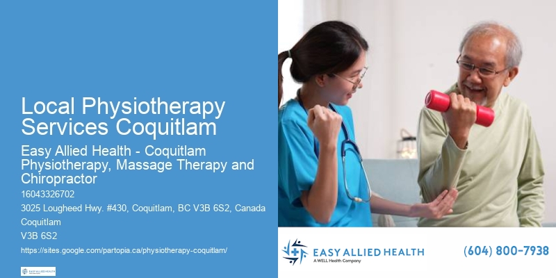 Physiotherapy Local Physiotherapy Services Coquitlam Experts