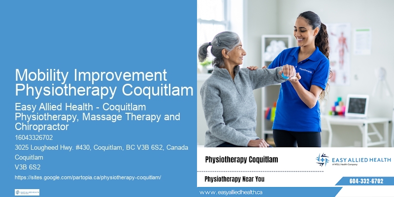 Skilled Physiotherapists Mobility Improvement Physiotherapy Coquitlam