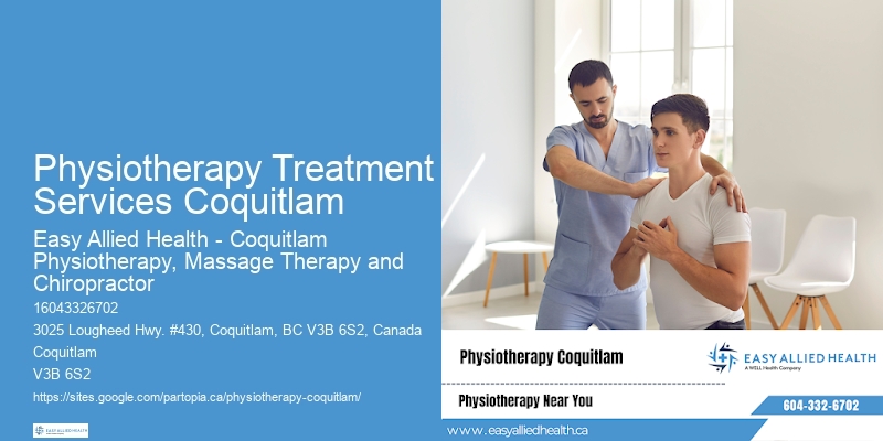 Physiotherapy Treatment Services Coquitlam Physiotherapy for Chronic Pain Relief