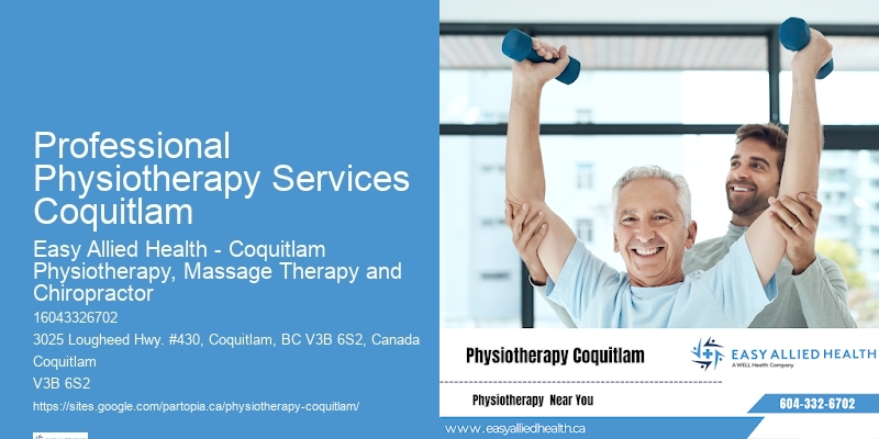 Professional Physiotherapy Services Coquitlam Physical Therapy for Seniors