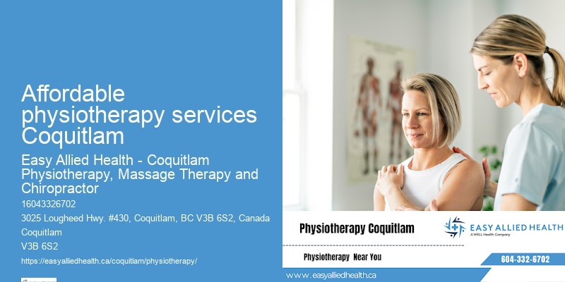 Affordable physiotherapy services Coquitlam physiotherapy for muscle strains
