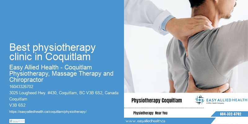 Best physiotherapy clinic in Coquitlam physiotherapy for occupational health