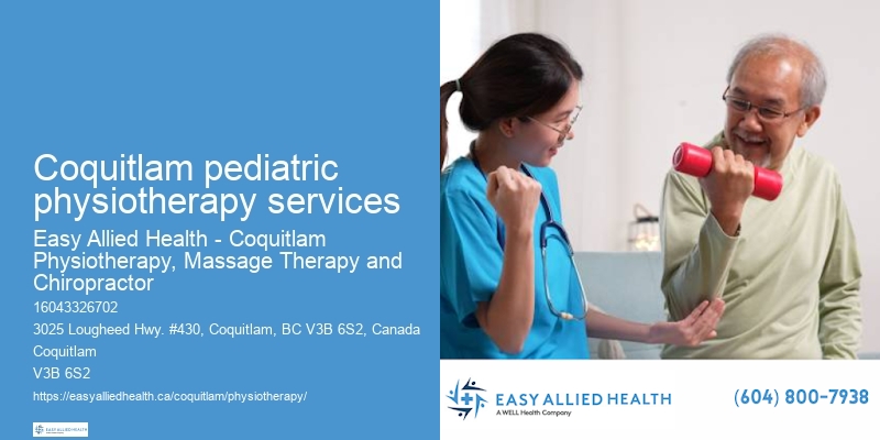 Physiotherapy for posture correction Coquitlam pediatric physiotherapy services