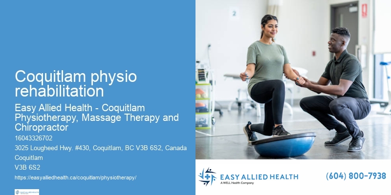 Effective knee pain physiotherapy Coquitlam physio rehabilitation