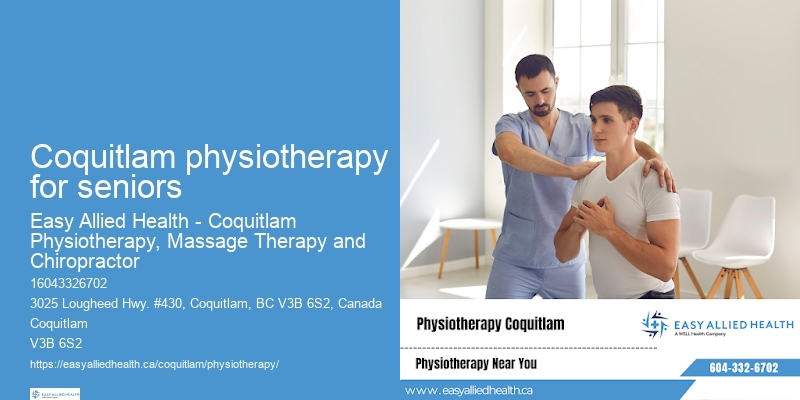 Coquitlam physiotherapy for seniors physio experts