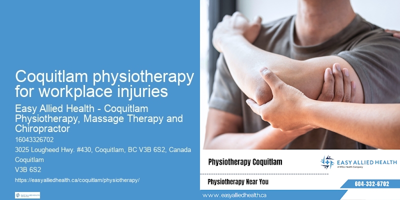Advanced physiotherapy treatments Coquitlam physiotherapy for workplace injuries