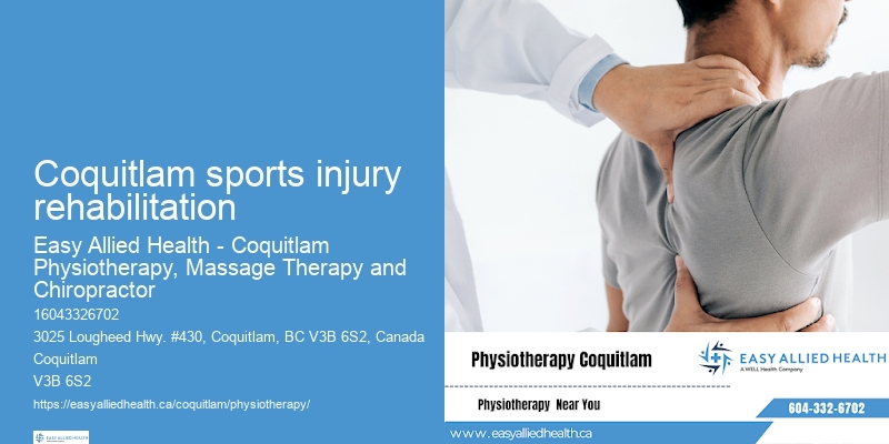 Coquitlam sports injury rehabilitation physio for car accident injuries