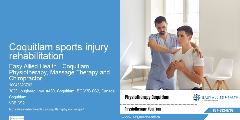 Physiotherapy for occupational health Coquitlam sports injury rehabilitation