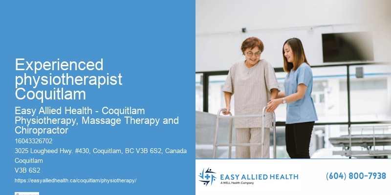 Physiotherapy experts Experienced physiotherapist Coquitlam