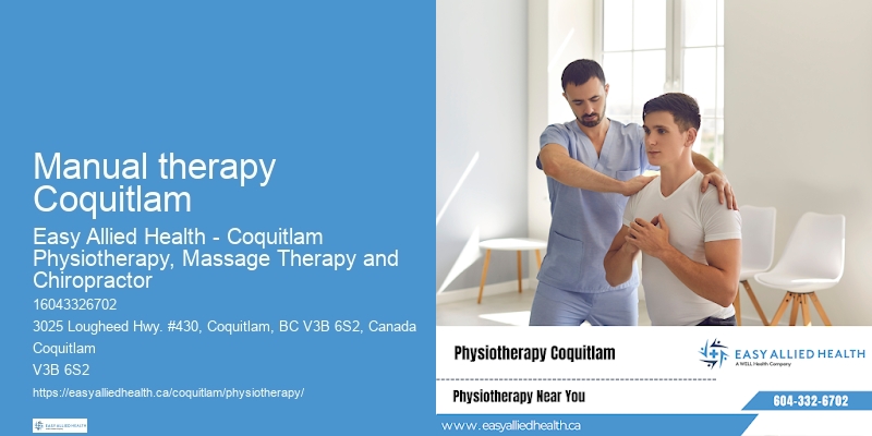 Experienced physiotherapists in Manual therapy Coquitlam