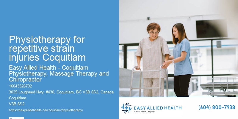Best shoulder pain physiotherapy Physiotherapy for repetitive strain injuries Coquitlam