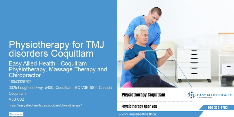Physiotherapy for TMJ disorders Coquitlam physiotherapy for seniors