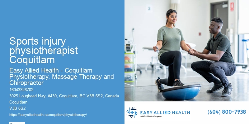 Home physiotherapy services Sports injury physiotherapist Coquitlam