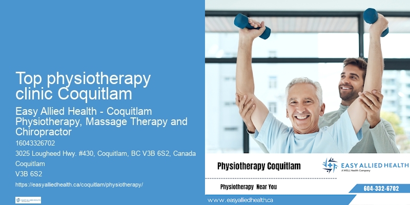 Top physiotherapy clinic Coquitlam manual therapy specialist