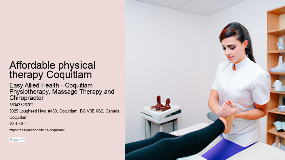 Affordable physical therapy Coquitlam