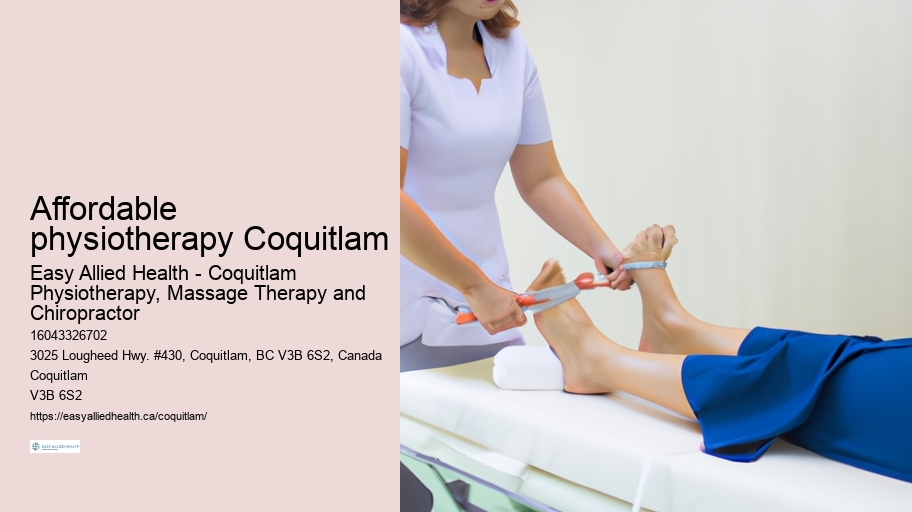 Affordable physiotherapy Coquitlam