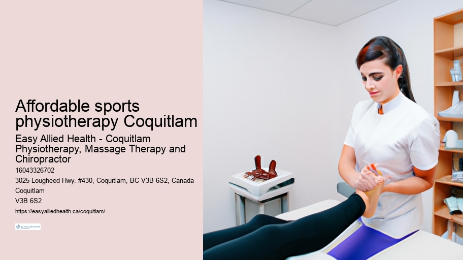 Affordable sports physiotherapy Coquitlam