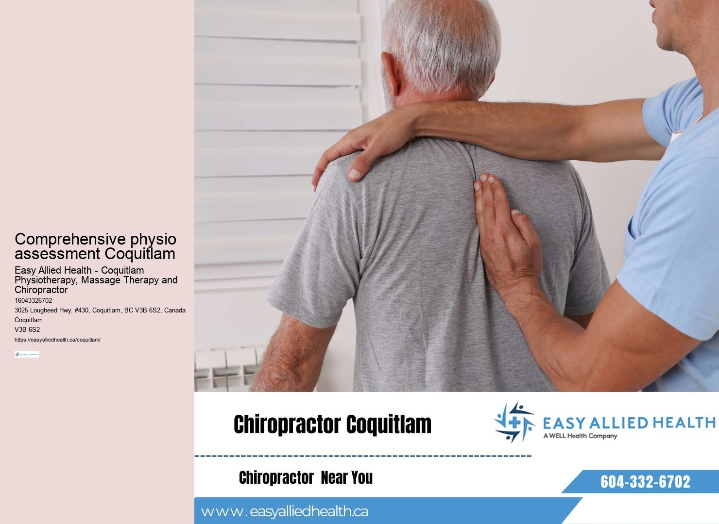 Innovative physiotherapy techniques Coquitlam