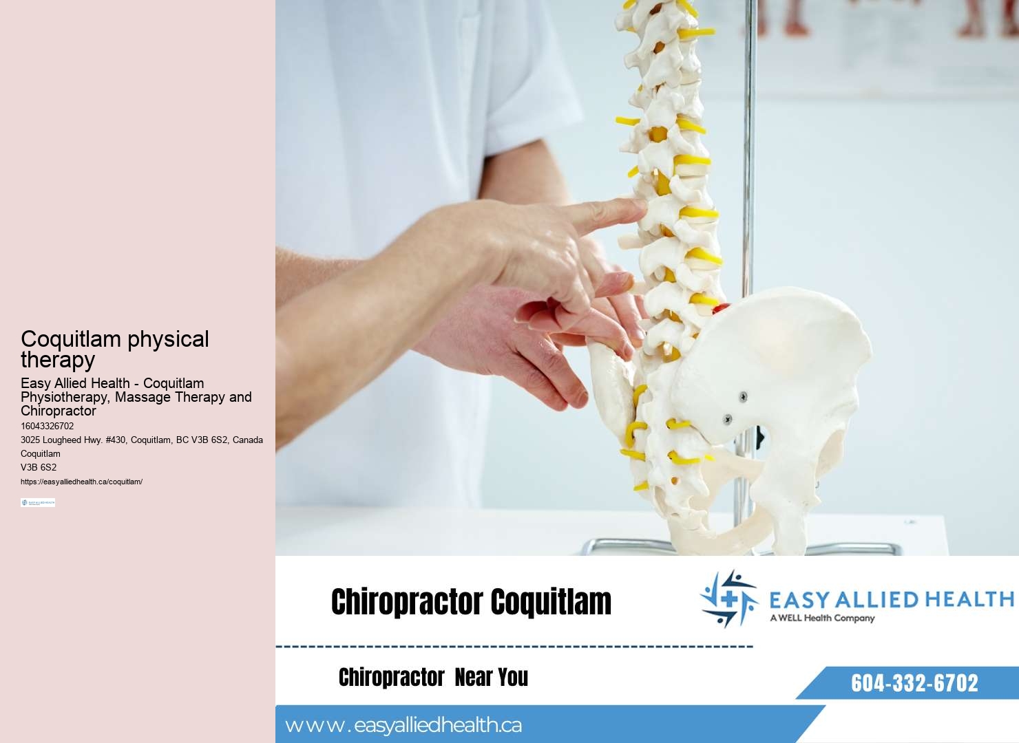 Customized sports injury programs Coquitlam