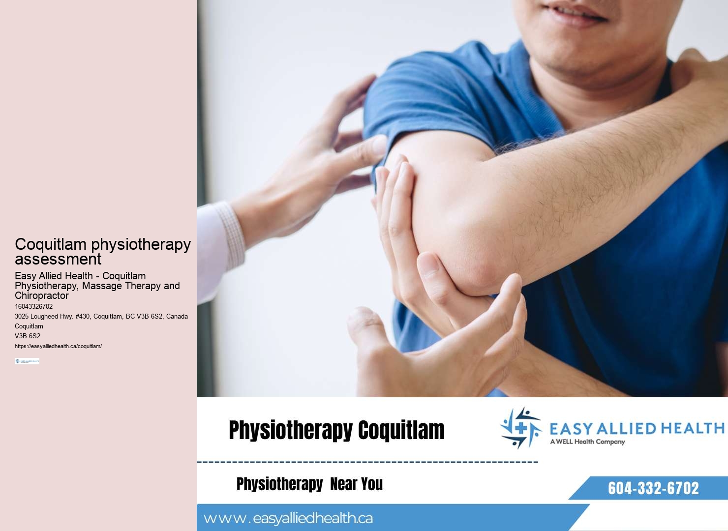 Skilled rehabilitation experts Coquitlam