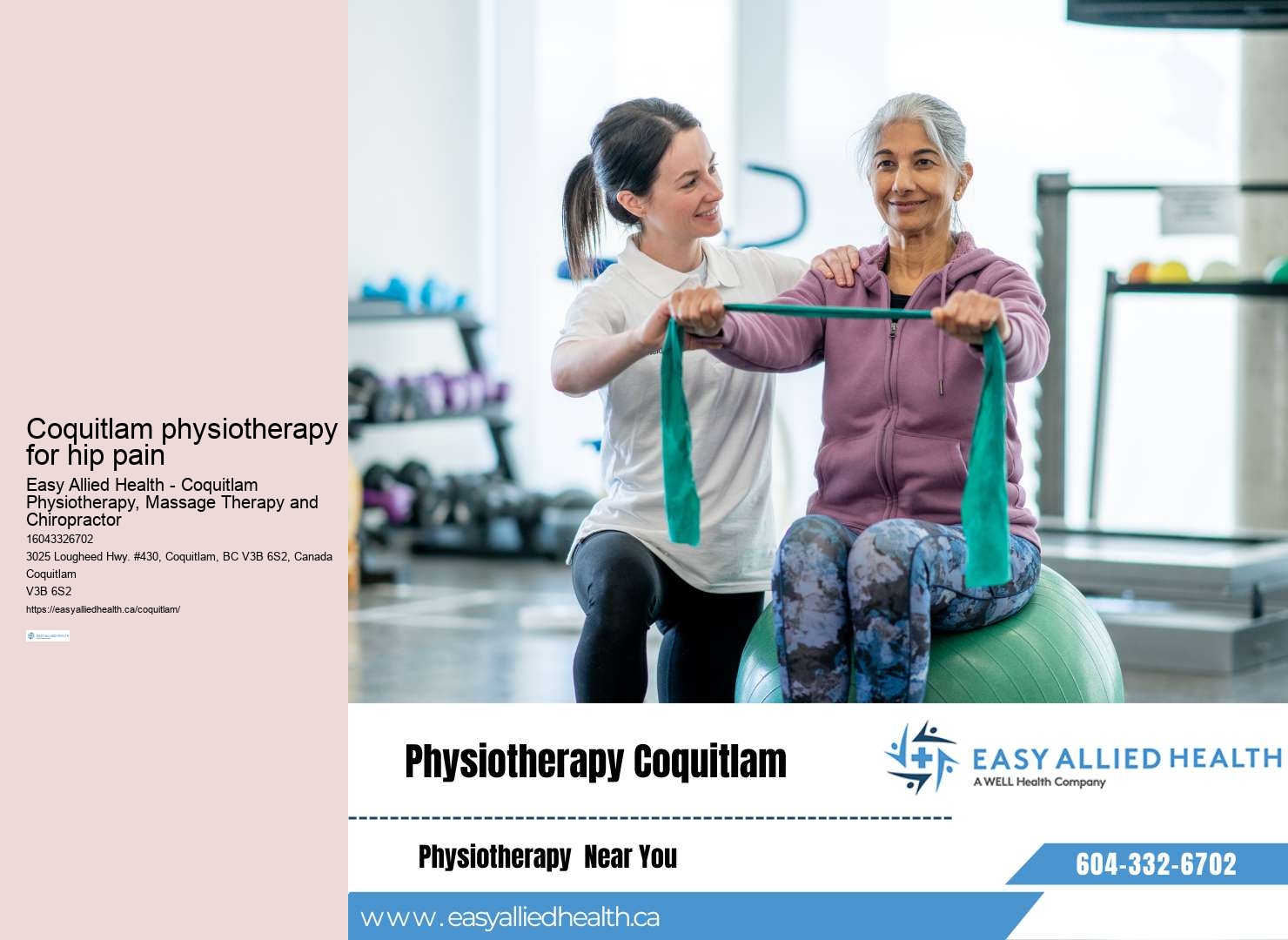 Specialized physio care Coquitlam