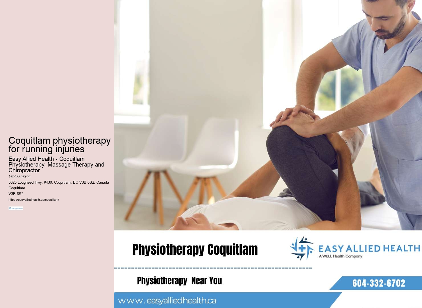 Coquitlam physiotherapy for stress reduction