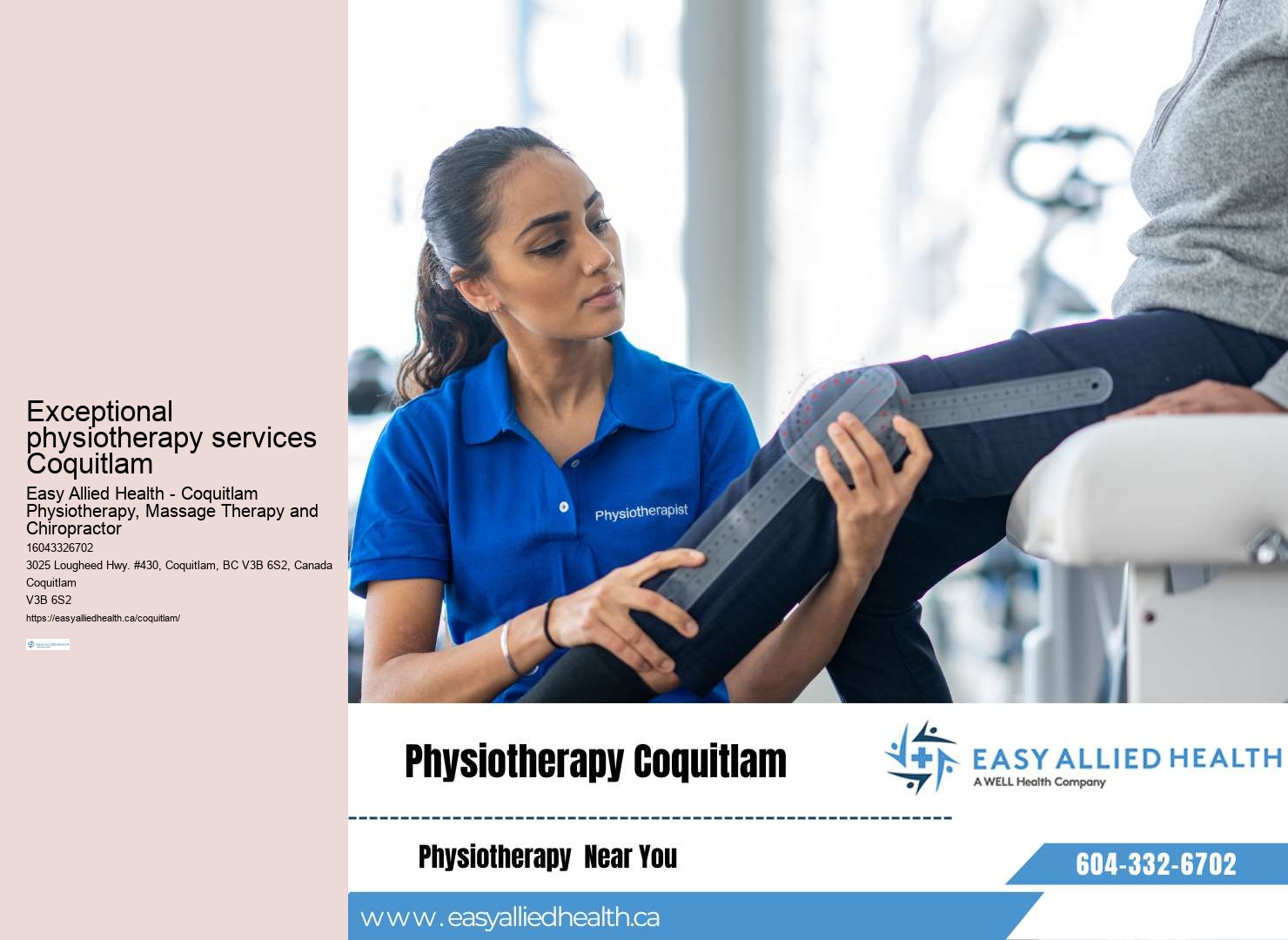 Effective rehabilitation solutions Coquitlam