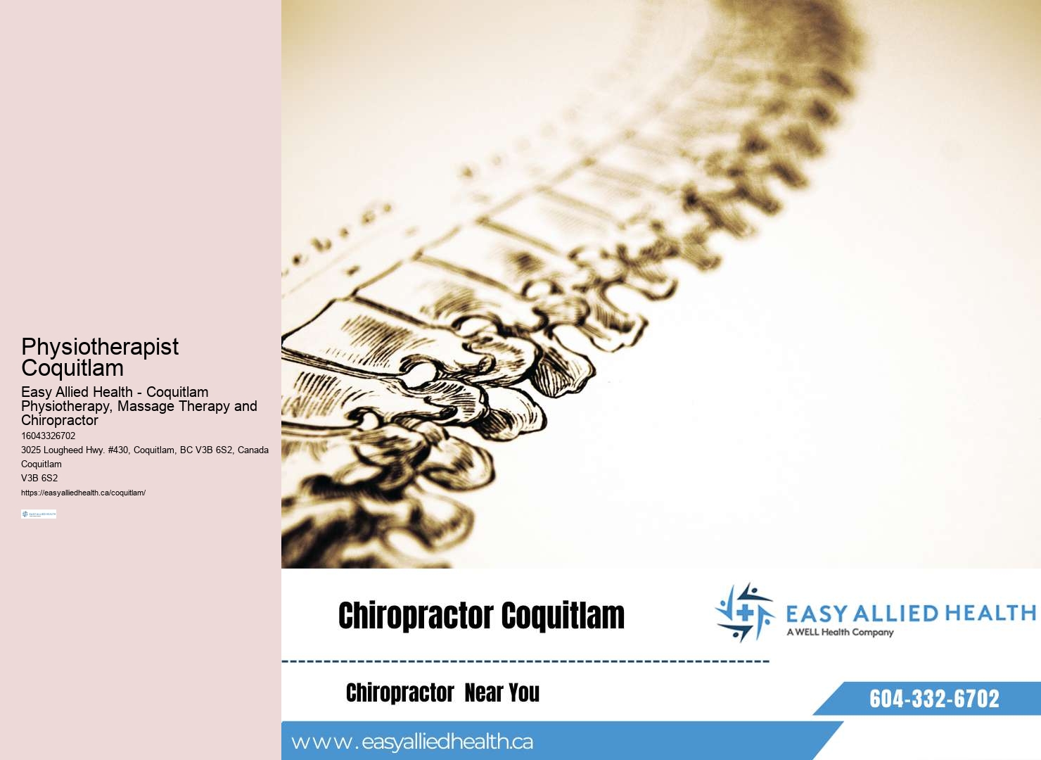 Coquitlam physiotherapy for tendonitis