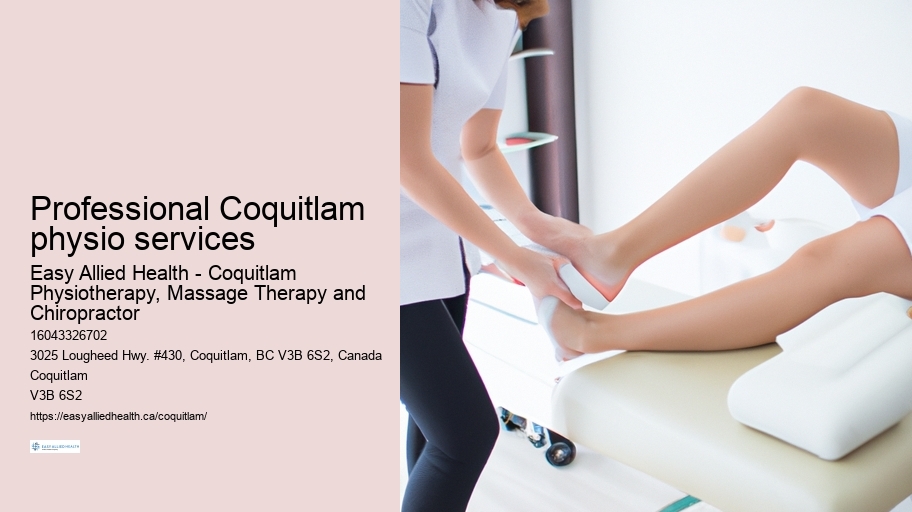 Professional Coquitlam physio services
