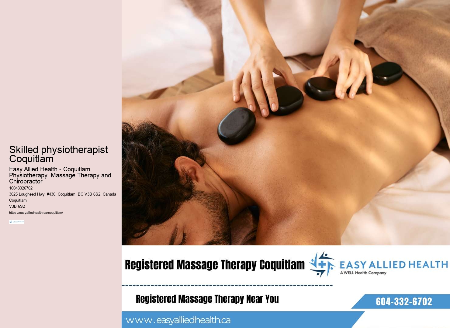 Leading-edge physiotherapy Coquitlam