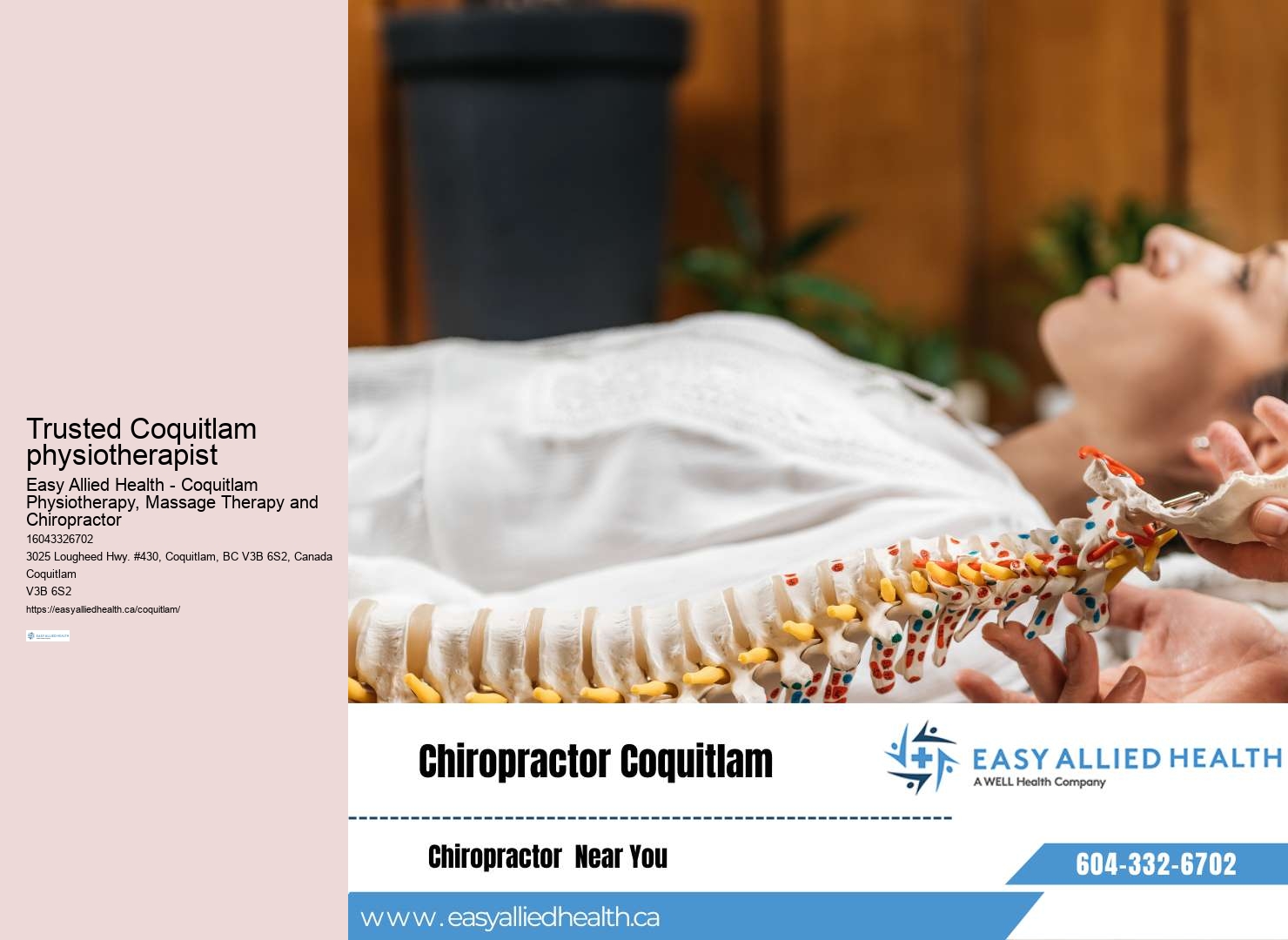 Coquitlam physiotherapy for TMJ dysfunction