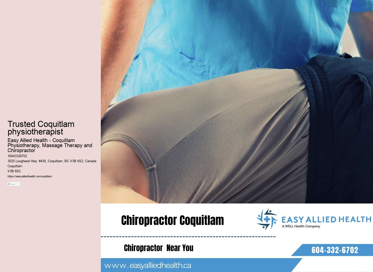 Best joint pain physiotherapy Coquitlam