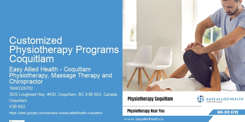 Customized Physiotherapy Programs Coquitlam