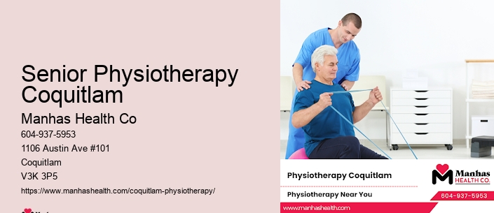 Senior Physiotherapy Coquitlam